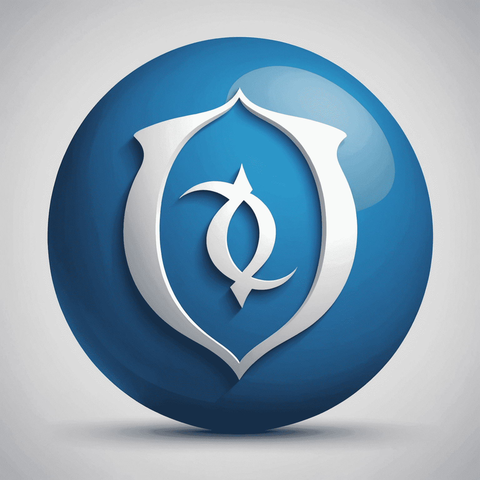 Drupal logo in blue and white colors